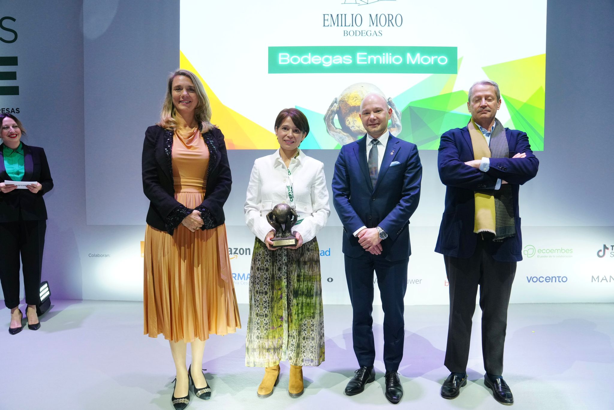 Bodegas Emilio Moro recibe el Premio CEPYME a la Eficiencia Energética y Sostenibilidad