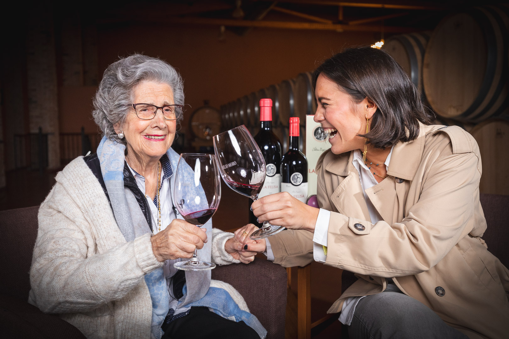 La Felisa se viste de arte para contar la historia de una mujer que siempre formará parte de la esencia de Bodegas Emilio Moro